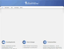 Tablet Screenshot of der-saubermacher.com